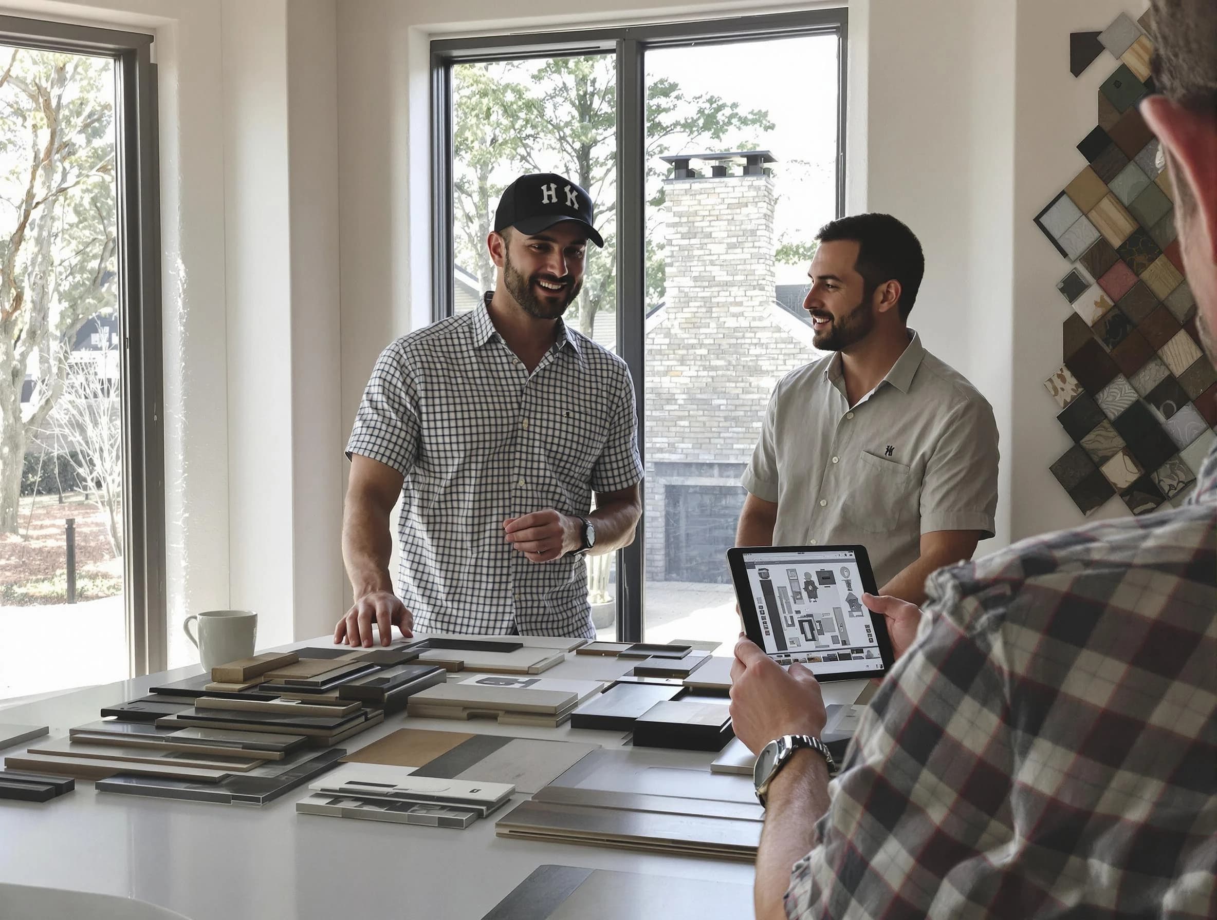 Rahway Chimney Sweep remodeling a chimney and fireplace in Rahway, NJ
