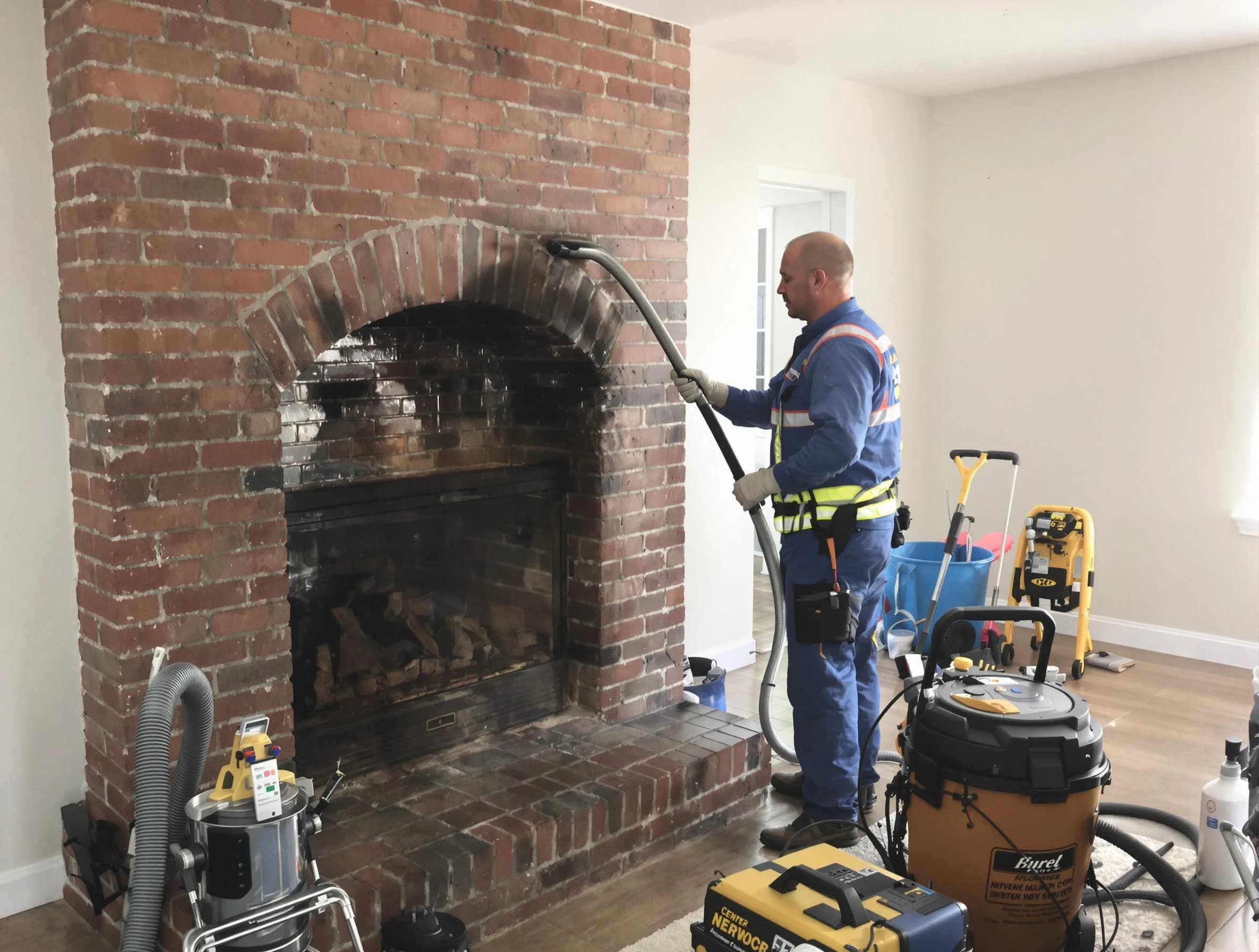 Rahway Chimney Sweep expert performing detailed chimney sweep in Rahway, NJ