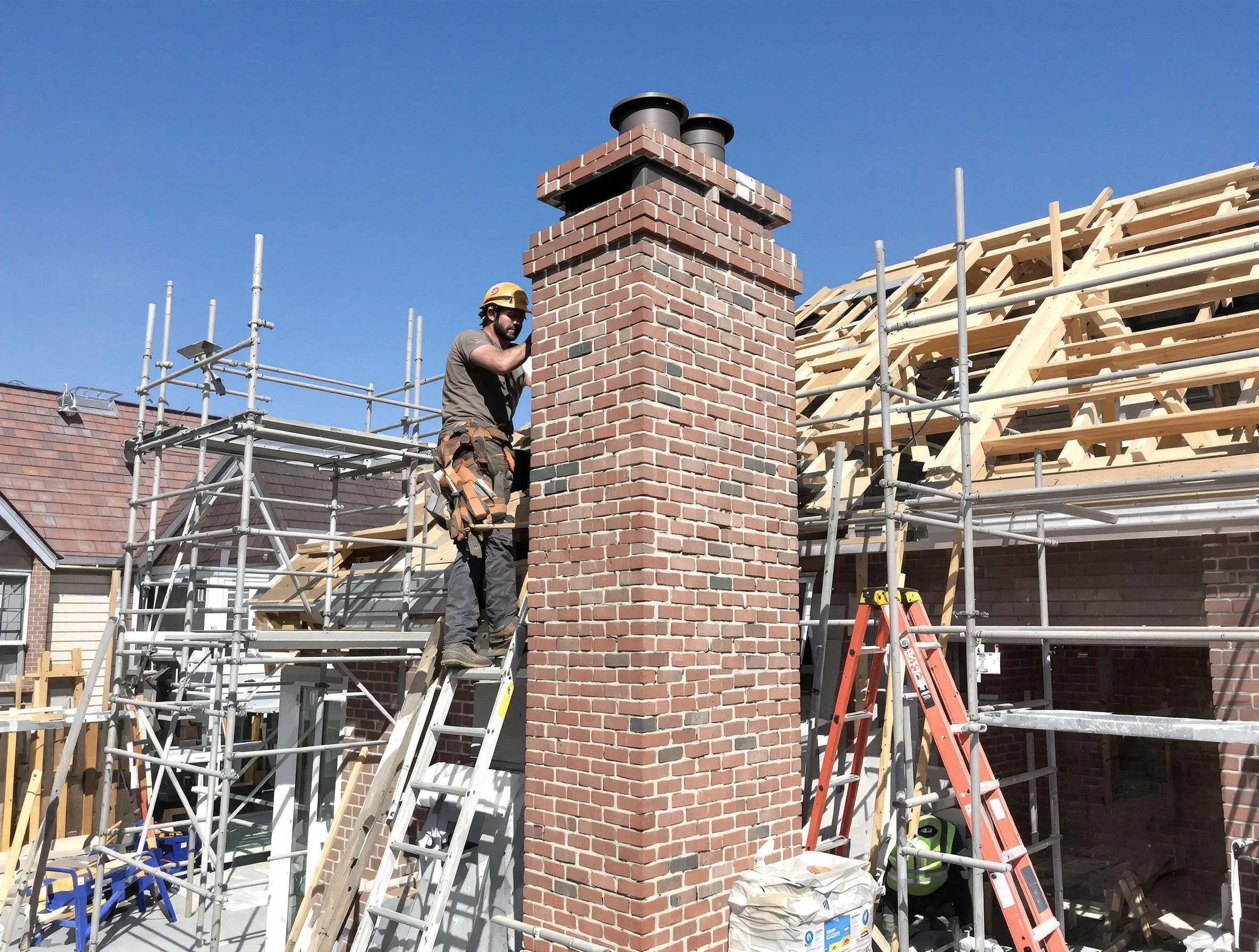 New chimney installation completed by Rahway Chimney Sweep in Rahway, NJ